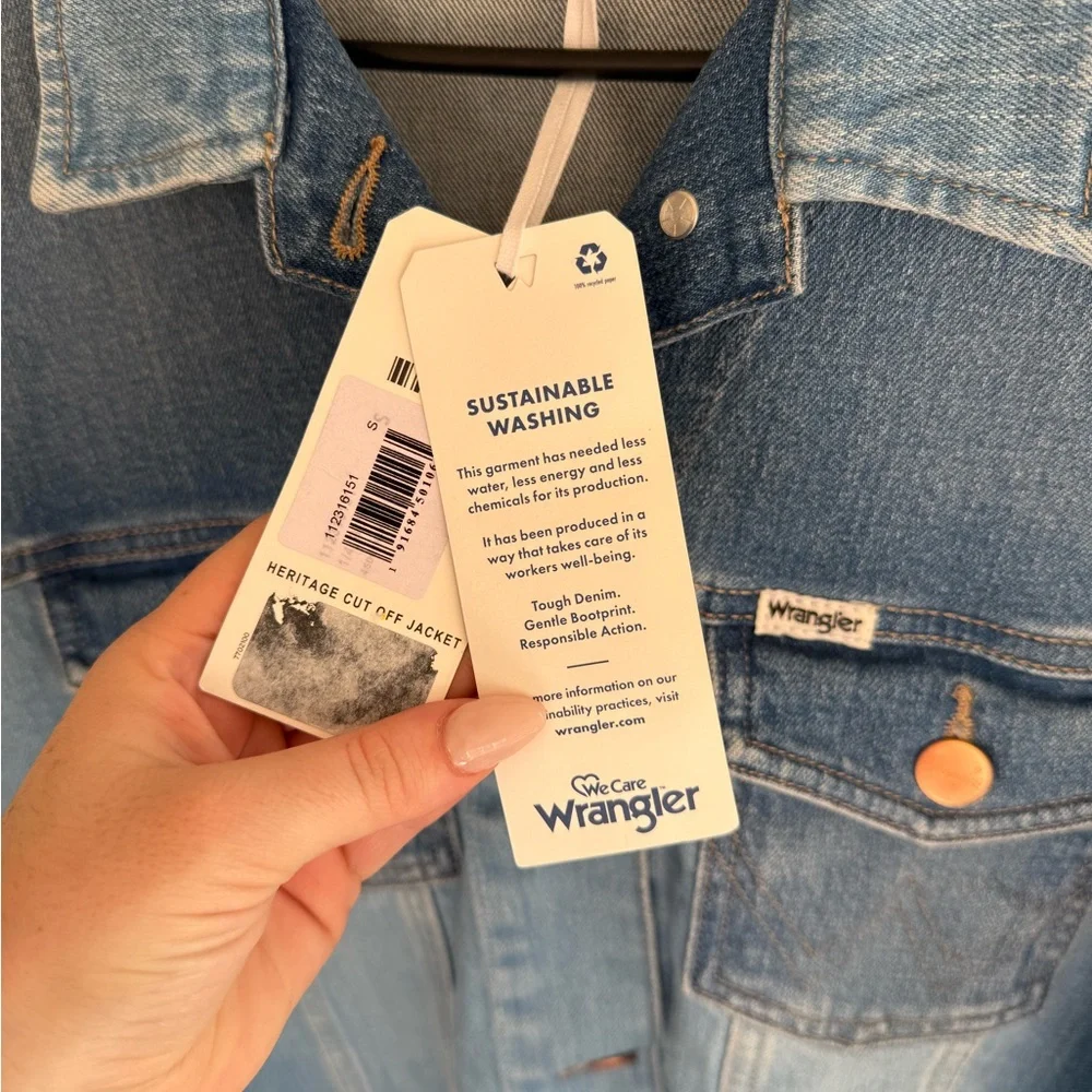 Wrangler Light Blue Denim Jacket - Picture 3 of 4